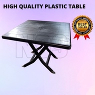 3 X 3 PLASTIC TABLE C/W PLASTIC TABLE LEG / MEJA PLASTIK