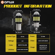 Have Quality 1piece Super Bright Motorcycle Headlight LED Bulb 8000LM H4 Projector H6/BA20D T19/P15D