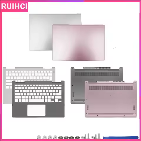 For DELL Inspiron 13 7370 7373 7380 P83G Laptop top cover LCD Back Cover Bezel Palmrest Bottom Hinge