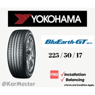 225/50/17 Yokohama BluEarth AE51 GT (With Installation)