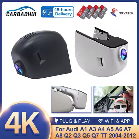 New 4K Wifi Car DVR Dash Cam Camera for Audi a4 b8 b9 a3 8v 8p a5 a6 c7 a7 q5 q7 q3 q8 q2 q4 s3 8v s
