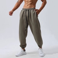 seluar tracksuit lelaki elgini tracksuit tracksuit man Sweatpants Men Loose Brothers Muscle Fitness 