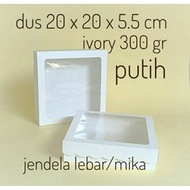 Brownie Box size 20x20x5.5 whiteIVORY: brownie cake Box, brownie cake Box, brownie cake Box, cake Bo