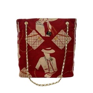 CHANEL 復古絲巾圖騰托特包