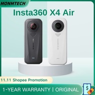 Insta360 X4 Air ，8K 360 Camera Bundle，Invisible Selfie Stick Effect, Replaceable Lenses，6K/4K Captur