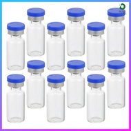 Dropper Shot Tube Lab Sample Vials Empty Glass Bottle Cosmetic Clear
