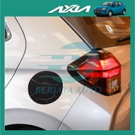 New Perodua Axia (2023-2024) Car Fuel Cap Trim Cover Glossy Black Accessories Axia Baru Berjaya Auto