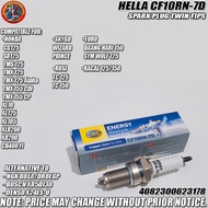 HELLA CF10RN-7D SPARK PLUG TWIN TIPS (DR8EA) (4082300623178)