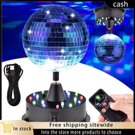 【cash】Rotating Disco Ball Disco Ball Spinner Disco Ball Decor