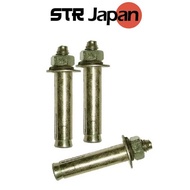 Anchor Expansion Raw Bolt Iron Wall Plug/ Sleeve Anchor Expandable Metal Wall Plug (Made in Taiwan)