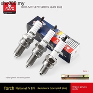 Genuine Torch Spark Plug National Four Electric Injection Resistance Type A7RTC B7RTC D8RTC 110 125 