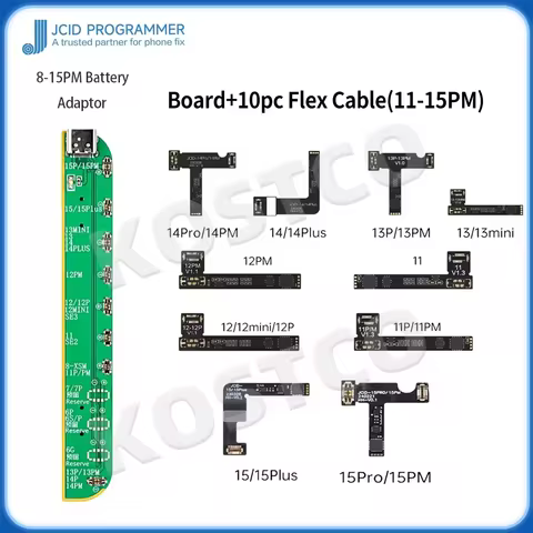 JCID V1SE Original Battery Repair Flex For iPhone 11-15 16 Promax Battery Warning Windows Pops Up Re