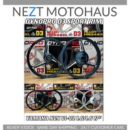 DYNOPRO D3 YAMAHA NVX V1 / V2 Sport Rim D3 LATEST MODEL