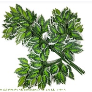 ASALL Artificial Spinach /Banyan Leaves for Wedding Home Decor Banyan Leaves Pelamin Leaves Eucalypt