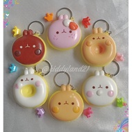 GANTUNGAN Bunny Donut Squishy Keychain