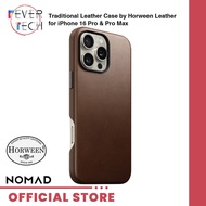 NOMAD Traditional Rugged Leather Mag Case iPhone 16 Pro 6.3/16 Pro Max 6.9 Max 10ft Drop Protection 