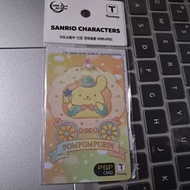 包郵 韓國八達通 0餘額 sanrio 三麗鷗 布丁狗 Pompompurin tmoney card T-money 韓國交通卡 t money
