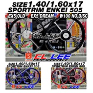 SPORT RIM ENKEI 505 WAVE 100 / EX5 DREAM / ENKEI HYLOS ALLOY FORGED SP505 / 505 / FG505 RCB SP522 W1