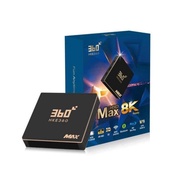 香港行貨 360 TV BOX 電視盒子Max 4+128G 8K語音版