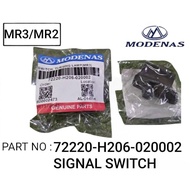 MODENAS MR2 / MR3 SIGNAL LIGHT SWITCH BUTTON ORIGINAL 72220-H206-020002 KRISS 110 MR2 MR3