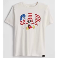 Baby GAP Toddler Girls "Dsney USA 4th of July" Graphic T-shirt 100% Cotton