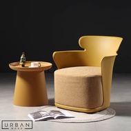Urban Mood DAMSEL Modern Fabric Armchair