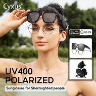 Cyxus Foldable Polarized Fit Over Sunglasses Anti Glare UV Protection Sports Spectacle Women Men P11