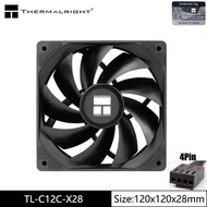 Thermalright TL-C12C-X28 Computer case cooling fan，120x120x28mm/28mm Thickness/S-FDB Bearing/High Pe