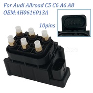 Air Suspension Damping Solenoid Valve Group For Audi A6 C7 S6 A7 S7 A8 2014-2018 4F0616013 4Z7616013