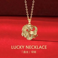 Dragon Necklace / Chinese Dragon Zodiac Necklace / Chinese New Year Necklace Sincia