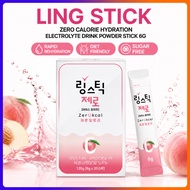 Ling stickZero Calorie Hydration Electrolyte Drink Powder stick 6g/ Rapid Rehydration/Diet/Sugar fre
