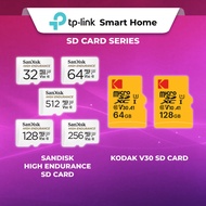 [Ori] SanDisk High Endurance MicroSD Memory Card 32/64/128/256/512GB | Kad Memori Dashcam CCTV Secur