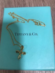Tiffany&amp;co 永恆十字架 限定款750k金項鍊