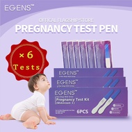 EGENS 6 Pcs HCG Pregnancy Test Midstream Diagnostic Kit For HCG UPT Test Pen