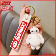 GANTUNGAN 54. #SaleAbisss# BAYMAX KEYCHAIN - BAYMAX KEYCHAIN - CARTOON KEYCHAIN - MOTORCYCLE KEYCHAI
