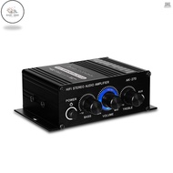OGO AK270 Mini Audio 2-Channel Stereo Power Amplifier Portable Sound Amplifier AUX Input Speaker Amp