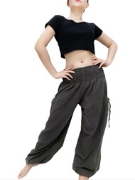 女裝, 棉褲, 鬆緊褲腳, 女褲, 長褲, 鬆緊腰