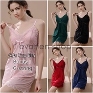 EVARIEN SHOP - 168 Sexy Lingerie Night Dress with BONUS Gstring G String