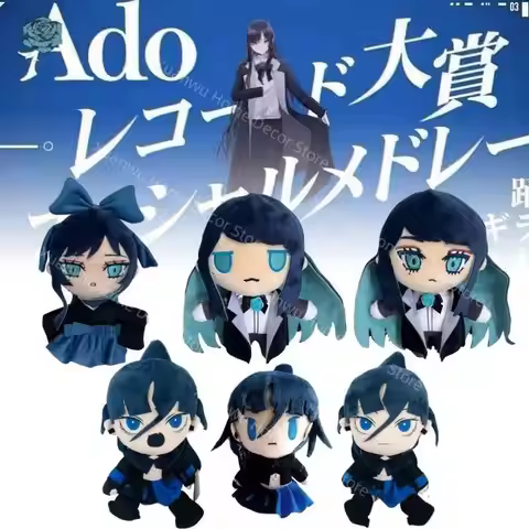 Ado Hibana Plush Ado Birthday Commemoration Plush Desk Decoration Yamato Nadeshiko Kimono Plushies D