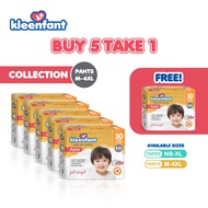 Kleenfant Buy 5 Get 1 Pull up Pants Diaper Newborn-XL Disposable Baby Diaper