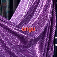 Metallic spandex fabric, glitter spandex material, meter - purple motif