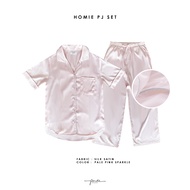 Panche Sleepwear - ชุดนอนรุ่น Homie สี Pale Pink Sparkle
