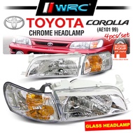 Toyota Corolla AE100 AE101 Crystal Headlamp With Corner Lamp ( Chrome )