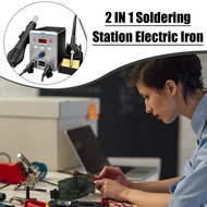 Trạm hàn khò 2 trong 1 máy hàn khí nóng màn hình hiển thị kỹ thuật số N8586 trạm hàn SMD sửa chữa IC