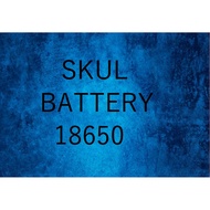 ORIGINAL HOT ITEM SKUL BATTERY 18650 3.7V 3400MAH 50A (YELLOW) and 18650 3.7V 2600MAH 40A (BLACK) BM