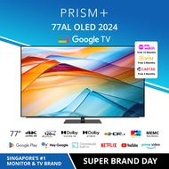 PRISM+ 77AL OLED | Google TV | 77 inch | Quantum Colors | Google Playstore | HDR10+ | Dolby Vision | Dolby Atmos