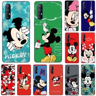 For OPPO Find X2 Pro Lite Reno 3 5G Mickey &amp; Minnie Mouse Back Cover Soft silicone Phone Case