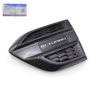 iBarod ครอบแก้ม ครอบแก้มข้างประตูหน้า "BI-TURBO" ของแท้ สีเทา ใส่ ฟอร์ด Ford Ranger MC Wildtrak ปี 2