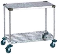 Electric Super Electric Cart AD Type Working Cart Type 1 Stainless Steel Electric Type φ3.9 inches (