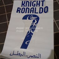 (PATCH SAHAJA) KNIGHT RONALD0 ALNASSR CHAMPION STATE OF MIND 25-26